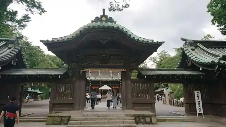三嶋大社の山門・神門