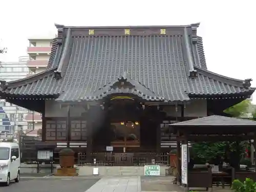 日蓮宗　浄運寺の本殿・本堂