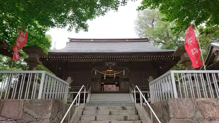 諏訪神社の本殿・本堂