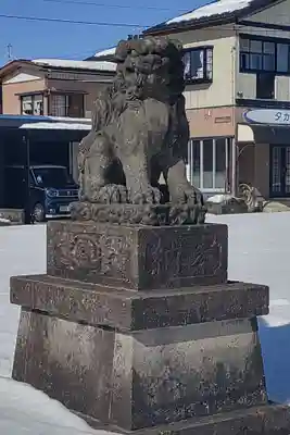 大山神社の狛犬