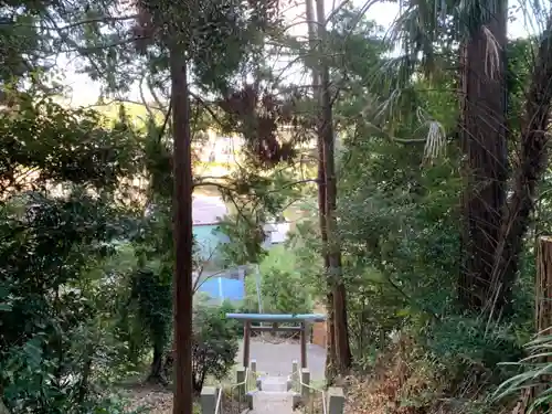 笹子神社の景色