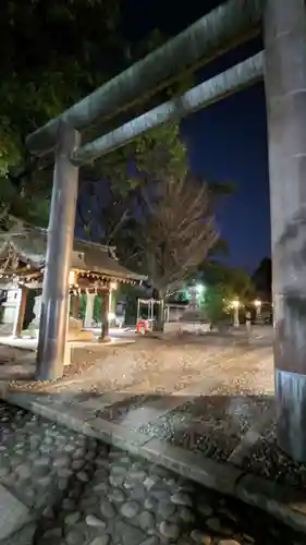 溝旗神社（肇國神社）の鳥居