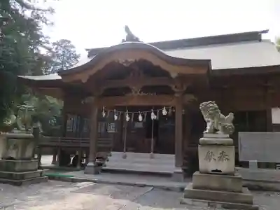 八旗八幡宮の本殿・本堂