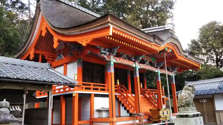 檜尾神社の本殿・本堂