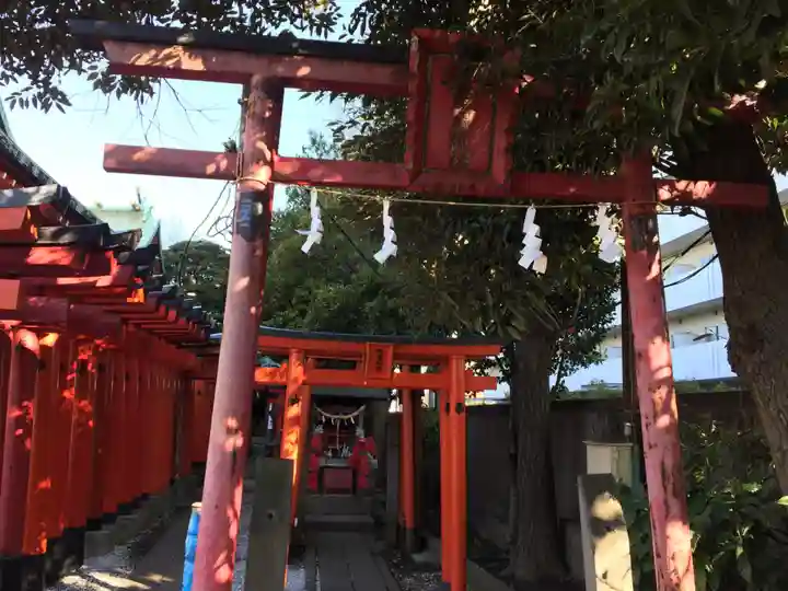 東京羽田 穴守稲荷神社の鳥居
