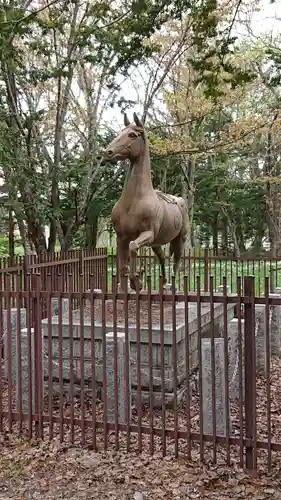 栗沢神社の狛犬