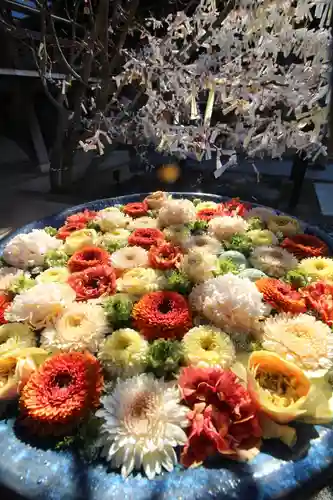 行田八幡神社の手水