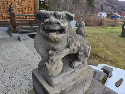 相馬妙見宮　大上川神社の狛犬