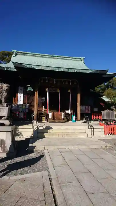 城山八幡宮の本殿・本堂