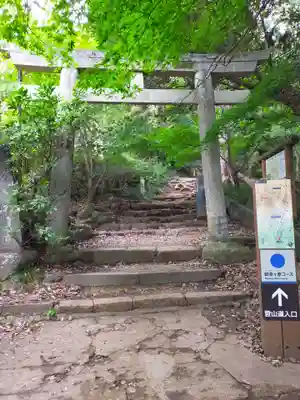 筑波山神社の鳥居