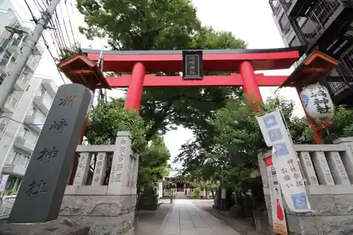 木場 洲﨑神社の鳥居
