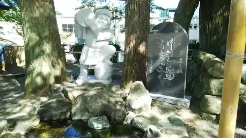 温泉神社〜いわき湯本温泉〜の像