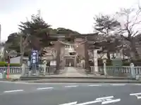 大津諏訪神社の鳥居