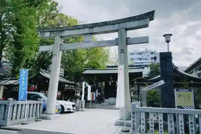 下谷神社の鳥居