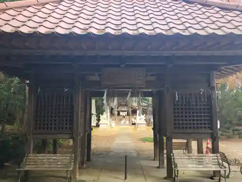 胎安神社の山門・神門