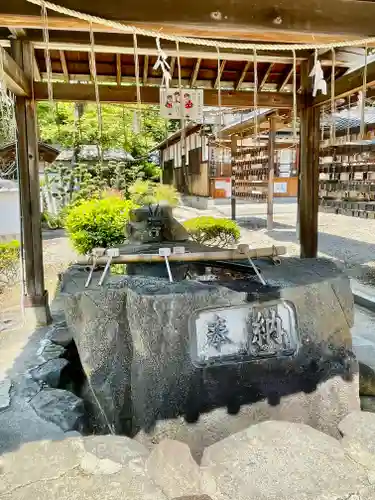 住吉神社の手水