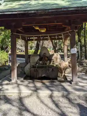 豊國神社の手水舎