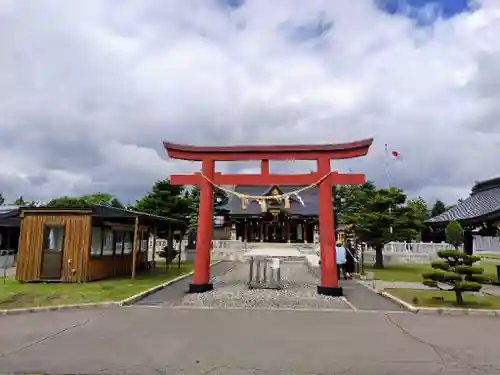 美瑛神社の鳥居