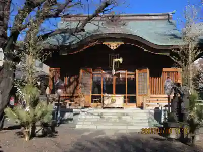 田端八幡神社の本殿・本堂
