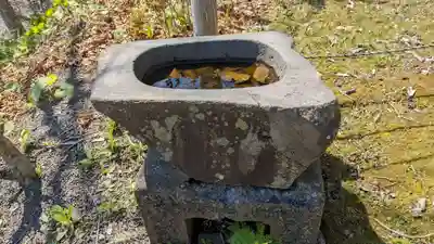 厚岸真龍神社の手水舎