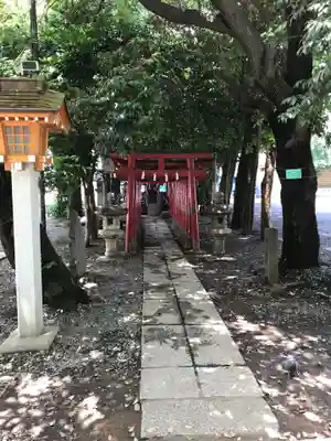 花園神社の鳥居