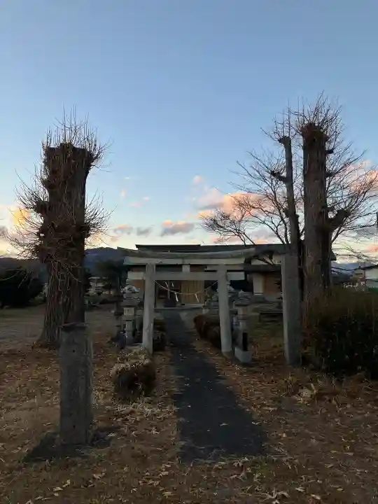 高龗神社(下小倉)の鳥居