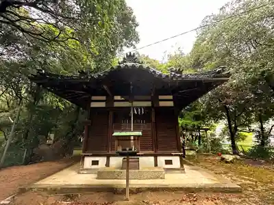 長谷山口坐神社の本殿・本堂