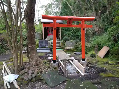 洲崎神社の鳥居