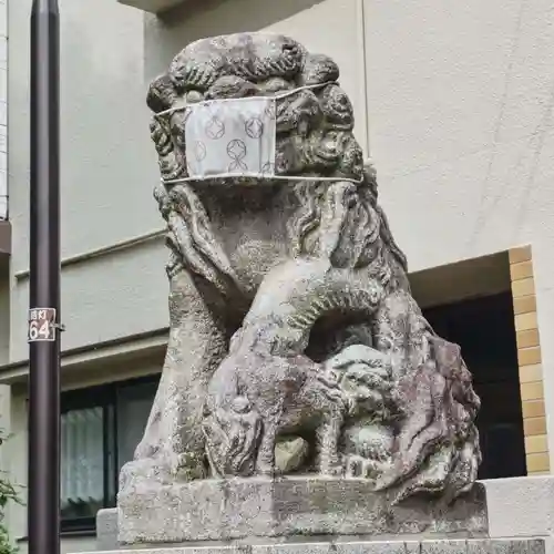 八幡神社の狛犬