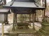 九戸神社の手水舎