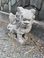 朝日神社の狛犬