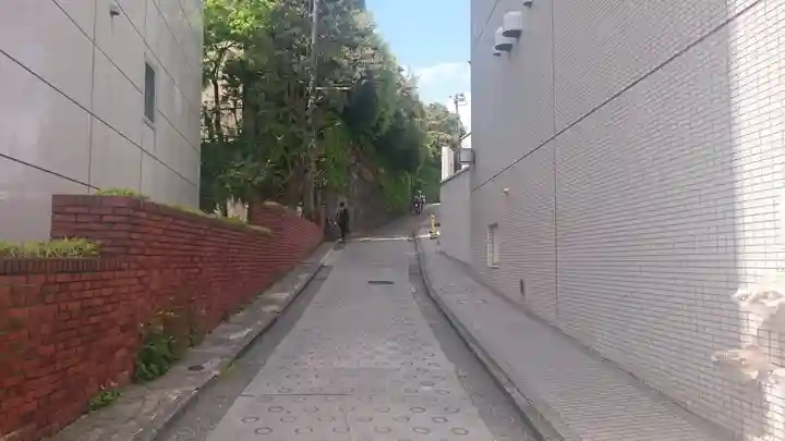 神楽坂若宮八幡神社の周辺