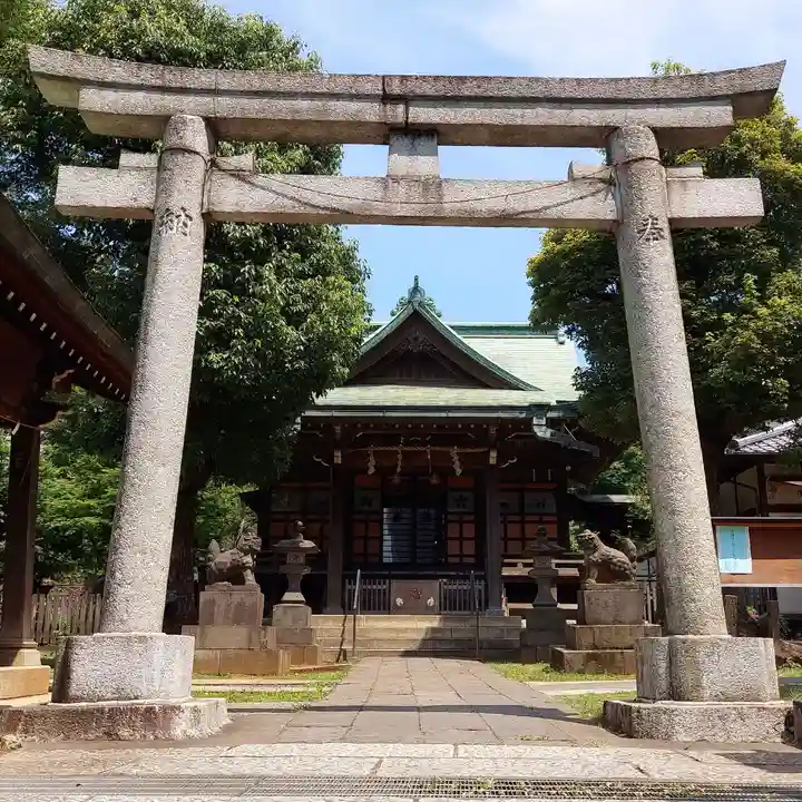 西向天神社の鳥居