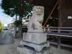 金劔神社の狛犬