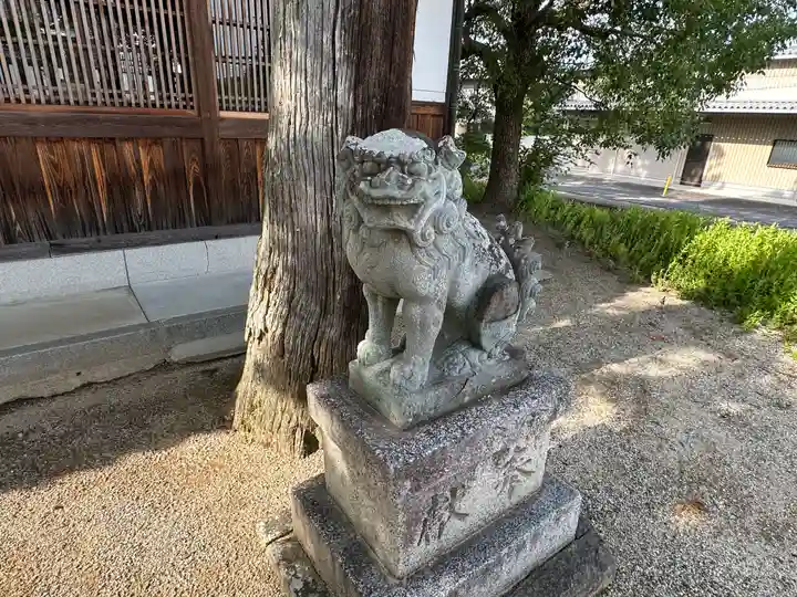 熊野三柱神社の狛犬
