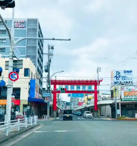 長田神社の鳥居