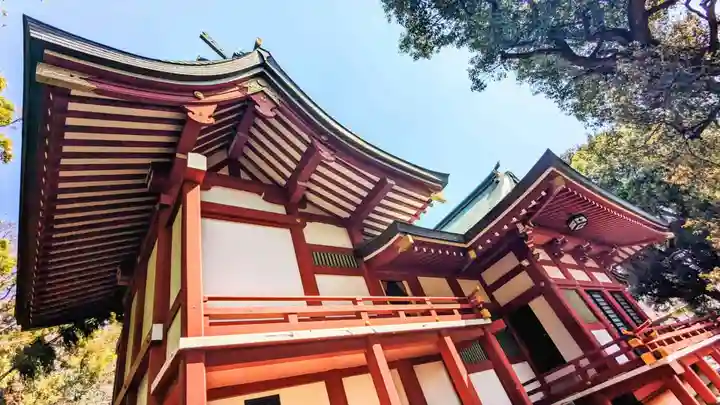 柏諏訪神社の本殿・本堂