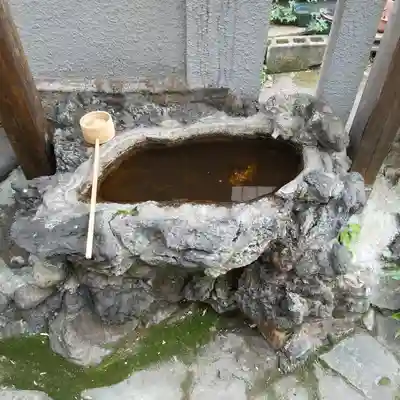 甚内神社の手水舎