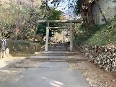唐澤山神社の鳥居