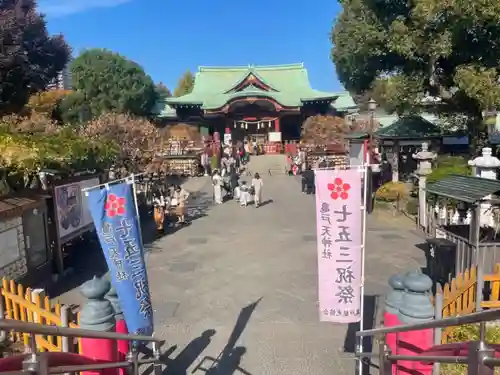 亀戸天神社の景色