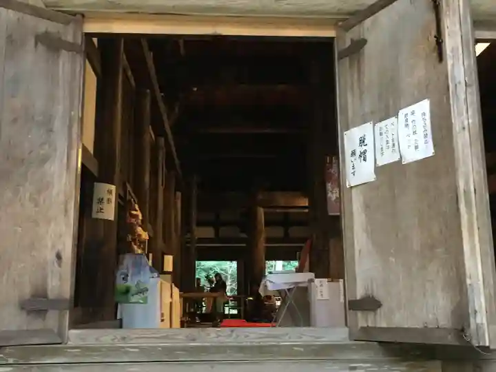 金剛輪寺の本殿・本堂