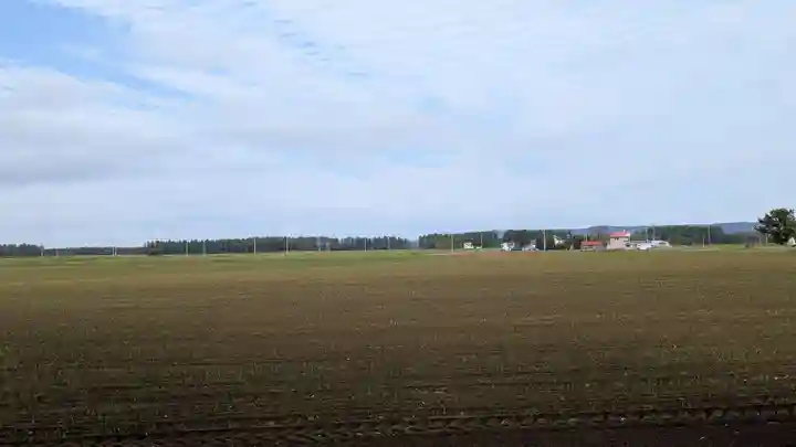上更別神社の景色