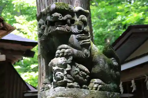 隠津島神社の狛犬