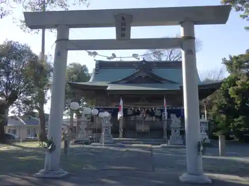 矢柄神社の鳥居