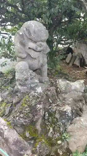 境香取神社の狛犬