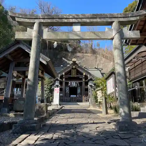 新羽杉山神社の鳥居