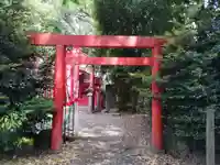 伊勢豊受稲荷神社の鳥居