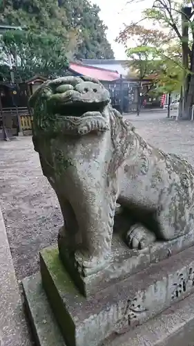 日高神社の狛犬