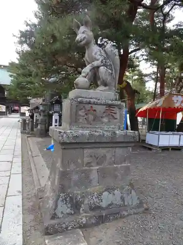 竹駒神社の狛犬