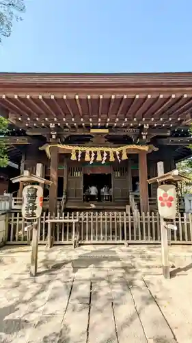 白幡天神社の本殿・本堂